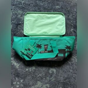 NEW TRADER JOE'S LIMITED EDITION MINI INSULATED TOTE LUNCH BAG TEAL